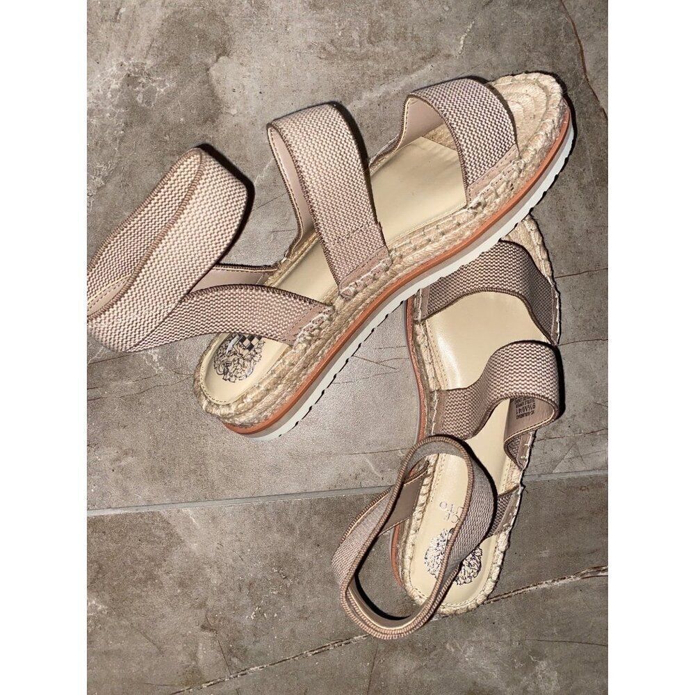 Vince Camuto Kolindia Women Espadrille Platform Sandal Size 9 1/2